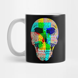 Chromatic skull Mug